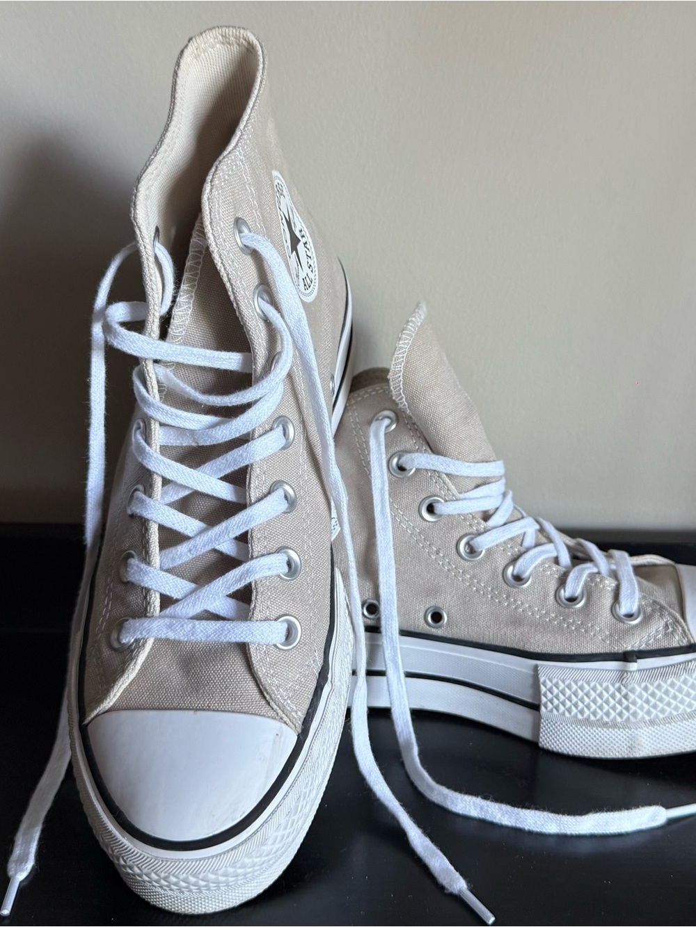Converse Chuck Taylor All Star High Top Sneakers - Beige